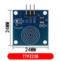 TTP223/TTP224/TTP226/TTP229 Jog Digital Touch Switch Sensor Digital 1/4/8/16 channel Touch Key Capacitive Module TTP223B