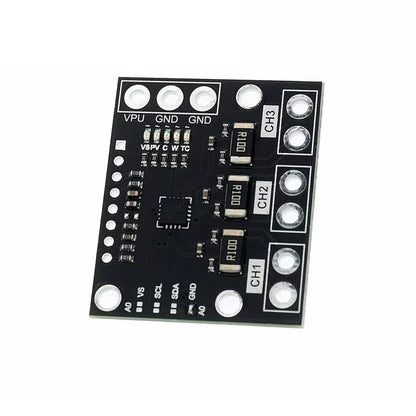 INA3221 Triple-Channel Module, High-Side Measurement, Shunt and Bus Voltage Monitor with I 2C- and SMBUS-Compatible Interface