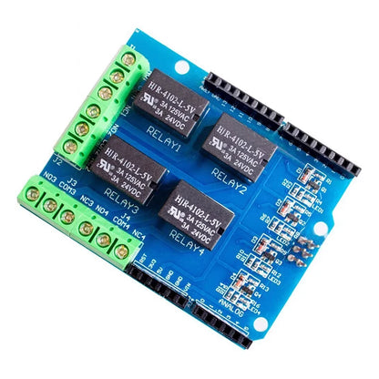 5V 4 Channel Relay Shield Module for Arduino UNO R3 Mega2560 Electronic 4 Way Four Channel Relay Control Expansion Board