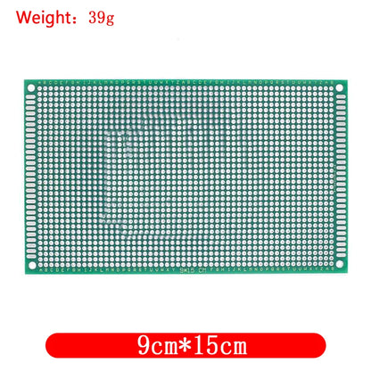 9x15 8x12 7x9 6x8 5x7 4x6 3x7 2x8 cm Double Side Prototype Diy Universal Printed Circuit PCB Board Protoboard For Arduino