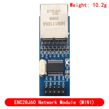 New ENC28J60 SPI interface network module Ethernet module (mini version) for arduino