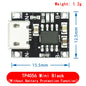 5pcs Micro USB 5V 1A 18650 TP4056 Lithium Battery Charger Module Charging Board With Protection Dual Functions 1A Li-ion