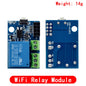 ESP8266 5V WiFi relay module DS18B20 DHT11 RGB LED Controller Things smart home remote control switch phone APP ESP-01S