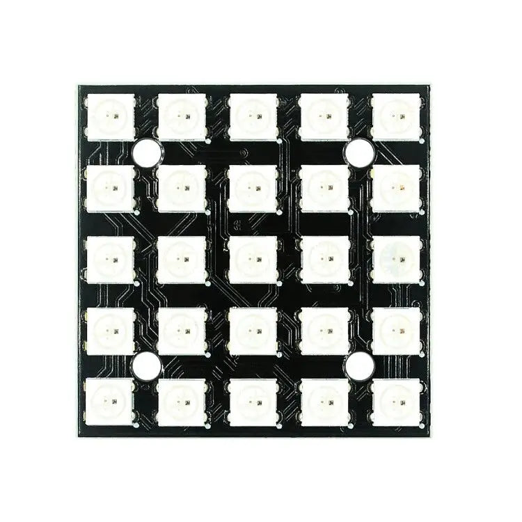 WS2812 LED 5050 RGB 8x8 4 16 25 64 LED Matrix for