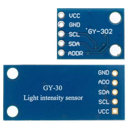 1PCS GY-30 GY-302 BH1750 BH1750FVI light intensity illumination module 3V-5V for Arduino