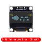 4pin 0.96 White/Blue/Yellow blue 0.96 inch OLED 128X64 OLED Display Module 0.96 IIC I2C Communicate for arduino