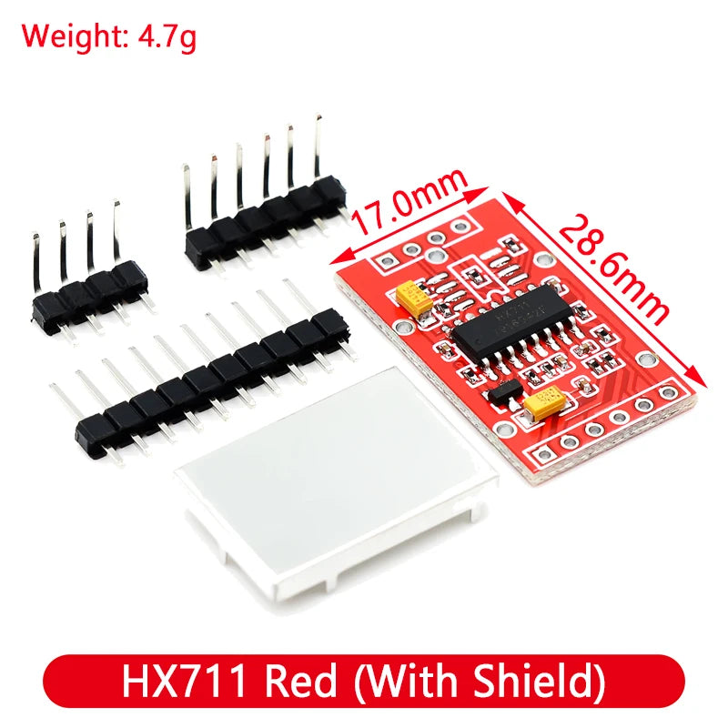Load Cell 1KG 5KG 10KG 20KG HX711 AD Module Weight Sensor Electronic Scale Aluminum Alloy Weighing Pressure Sensor For Arduino