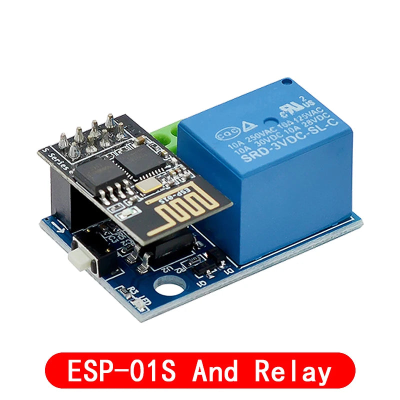 ESP8266 5V WiFi relay module DS18B20 DHT11 RGB LED Controller Things smart home remote control switch phone APP ESP-01S