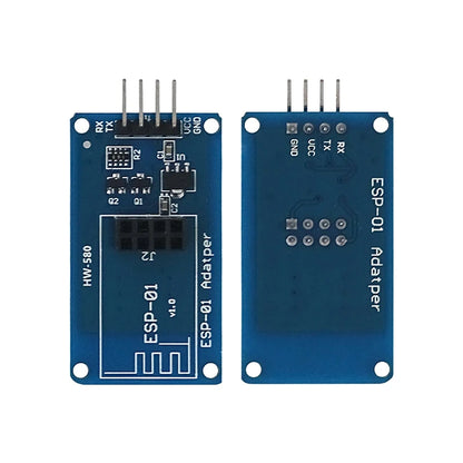 ESP8266 ESP-01 ESP01 Serial Wireless WIFI Module For Arduino Transceiver Receiver Adapter Board Raspberry Pi UNO R3 One 3.3V 5V