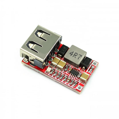 DC 6-20V 12V/24v to 5V USB Output charger step down Power Module Mini DC-DC Step Up Boost Module Power Adjustable buck Converter