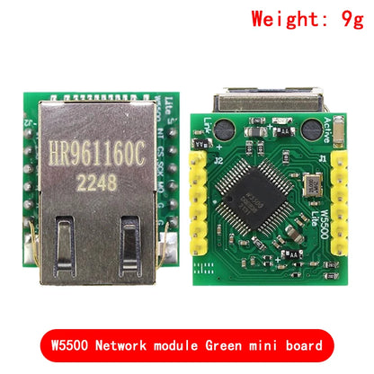 W5500 Ethernet network module hardware TCP / IP 51 / STM32 microcontroller program over W5100
