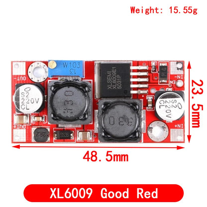 XL6009/XL6019 4A Boost Converter Step Up Adjustable 15W 5-32V to 5-50V DC-DC Power Supply Module High Performance Low Ripple