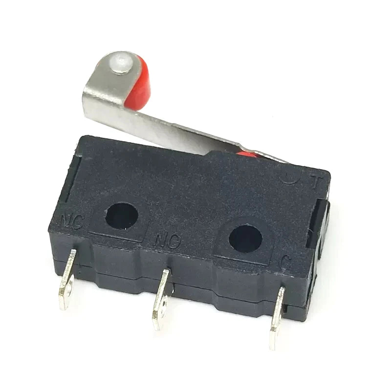 10pcs New Micro Roller Lever Arm Normally Open Close Limit Switch KW12-3 KW11-N