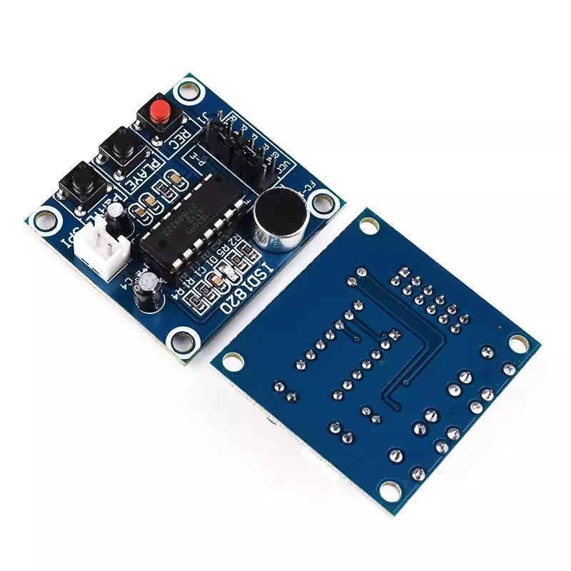Modulo di registrazione ISD1820 modulo vocale scheda vocale scheda modulo telefono con microfoni + altoparlante