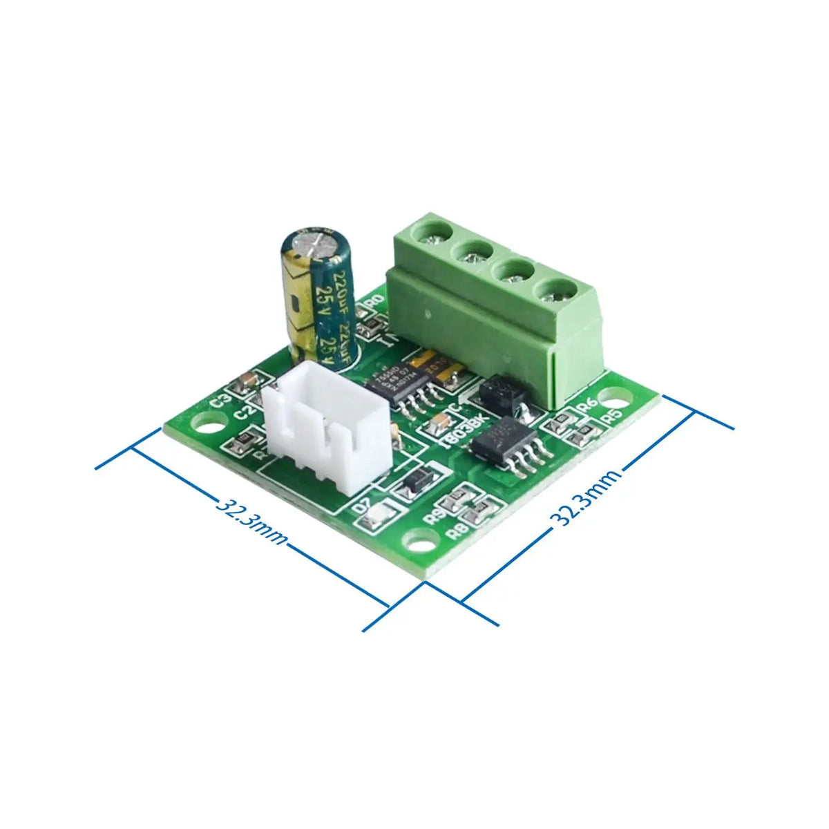 1.8V 3/5/6/12 V 2A PWM DC Motor Speed Control /w Potentiometer Switch