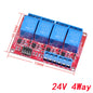 1 2 4 6 8 Channel 5V 12V 24V Relay Module Board Shield with Optocoupler Support High and Low Level Trigger for Arduino