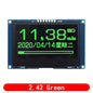 2.42 inch OLED Display Module 128x64 LCD HD Screen Module SSD1309 7 Pin SPI/IIC I2C Serial Interface for Arduino UNO R3