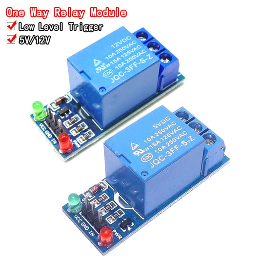 5V/12V Low Level Trigger One 1 Channel Relay Module Interface Board Shield PIC AVR DSP ARM MCU For Arduino