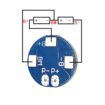 5PCS 2S 5A Li-ion Lithium Battery 7.4v 8.4V 18650 Charger Protection Board bms pcm for li-ion lipo battery cell pack