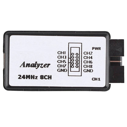 USB Logic Analyzer 24MHz 8 Channel 24M/seconds Logic Analyzer Debugger For ARM FPGA Logic Analyzer Logic 24M 8CH