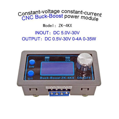 ZK-4KX ZK-5KX DCDC Buck Boost Converter CC CV 0.5-30V 4A 5V 6V 12V 24V Power Module Adjustable Regulated laboratory power supply