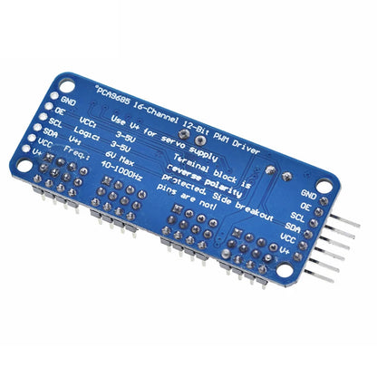 PCA9685PW 16 Channel 12-bit PWM/Servo Driver-I2C interface PCA9685 module Raspberry pi shield module servo shield
