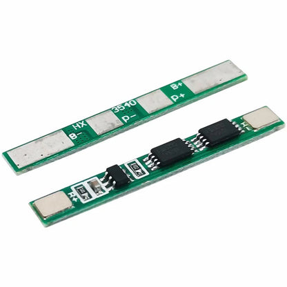 10PCS 1S 3.7V 3A li-ion BMS PCM battery protection board pcm for 18650 lithium ion li battery