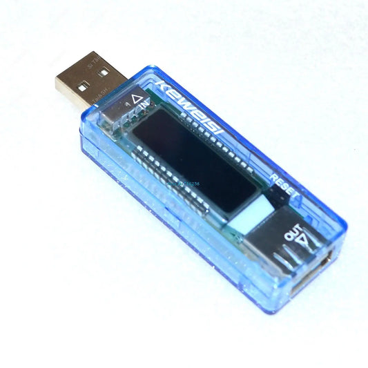 USB Tester Current Voltage Charger Capacity Tester Volt Current Voltage Meter Time Display Mobile Power Detector Battery Test