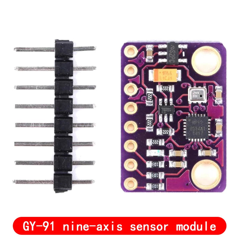 GY-9250 BMP280 GY-91 MPU-9250 9-Axis 10DOF Attitude Gyro+Accelerator+Magnetometer Sensor Module MPU9250 SPI/IIC