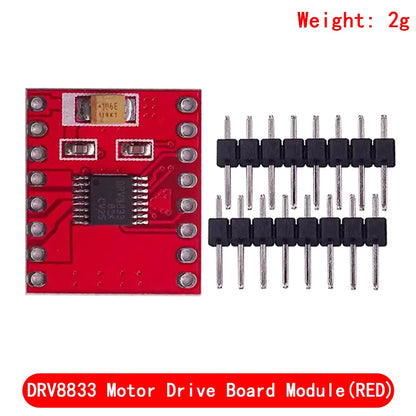 TB6612 DRV8833 Dual Motor Driver 1A TB6612FNG for Arduino Microcontroller Better than L298N