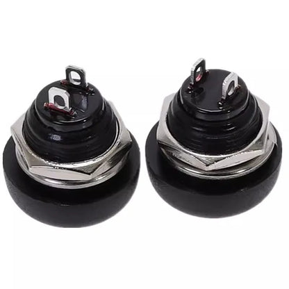 6Pcs Mini 12mm Waterproof Momentary ON/OFF Push Button Round Switch PBS-33B