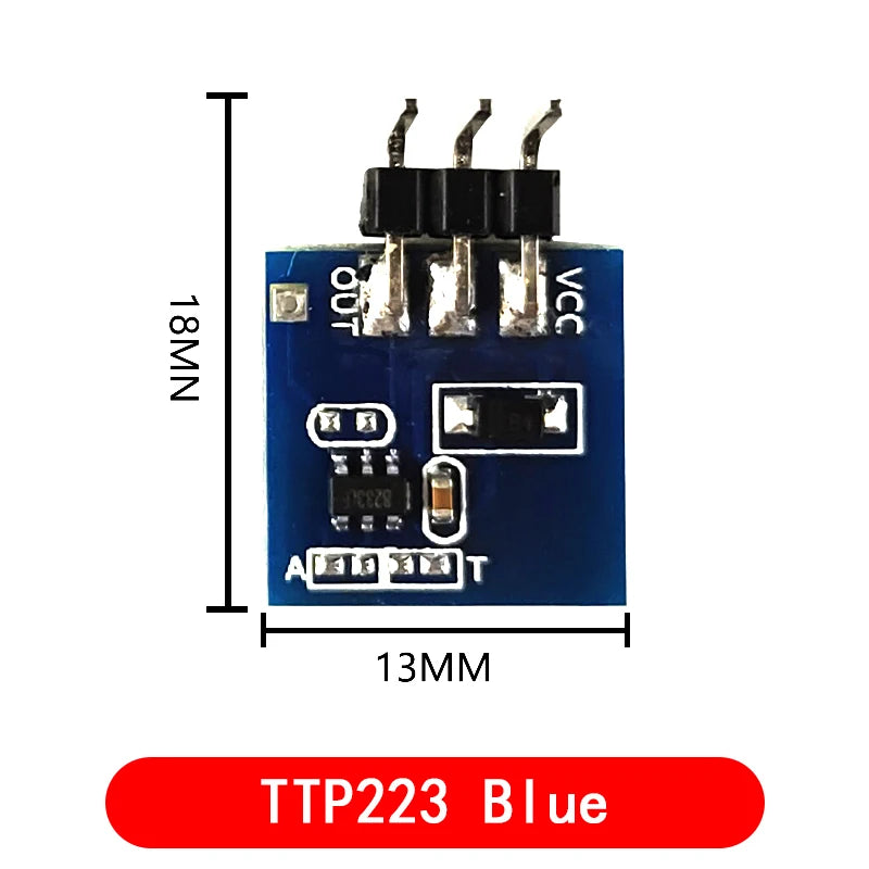 TTP223/TTP224/TTP226/TTP229 Jog Digital Touch Switch Sensor Digital 1/4/8/16 channel Touch Key Capacitive Module TTP223B