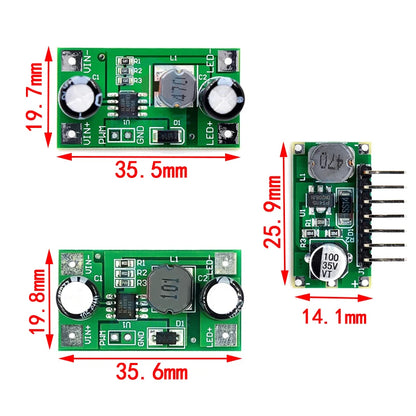 3W 5-35V LED Driver 700mA PWM Dimming DC to DC Step-down Constant Current