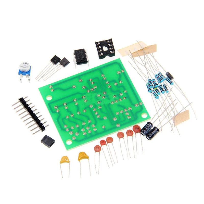 DC6-12V NE555 Pulse Generator Module Sine/Triangle/Square Wave generator multi-channel Waveform Signal Generator DIY Kit
