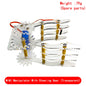 SG90 MG90S 4 DOF Unassembly Acrylic Mechanical Arm Robot Manipulator Claw for Arduino UNO Maker Learning DIY Kit RC Robotic Arm