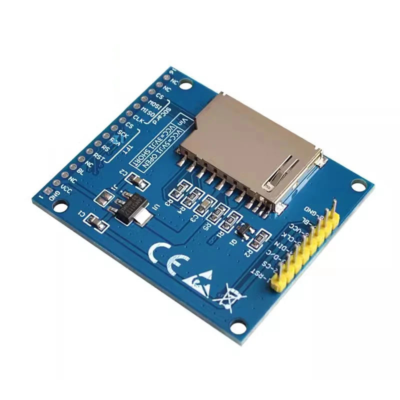 1.8 Inch Serial SPI TFT LCD Module Display PCB Adapter IC 128x160 Dot Matrix 3.3V 5V IO Inerface Cmmpatible LCD1602 For Arduino