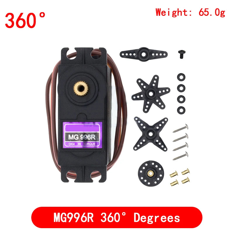 SG90 SG02R MG90S MG995 MG996 Servo Plastic Gear for Model Helicopter Boat For Arduino UNO DIY Mechanical Arm MG946R MG945R MG996