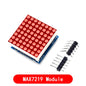 MAX7219 dot matrix module microcontroller module display module finished goods , Can be together for arduino programming DIY KIT
