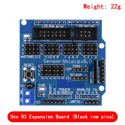 V5 Sensor Shield Expansion Board Shield For Arduino UNO R3 V5.0 Electronic Module Sensor Shield V5 expansion board