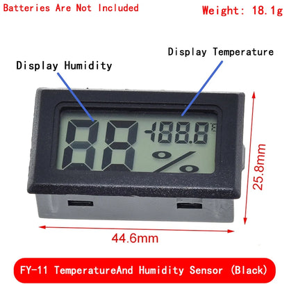 Mini LCD digital thermometer used for freezer temperature - 50-110¡æ refrigerator thermometer indoor and outdoor waterproof probe