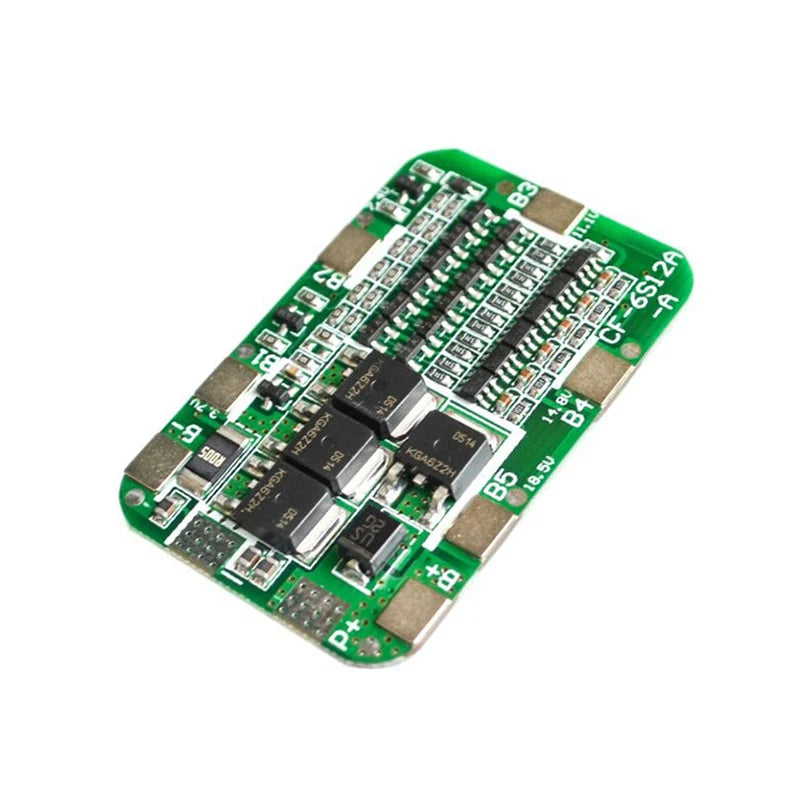 6S 15A 24V PCB BMS Protection Board For 6 Pack 18650 Li-ion Lithium Battery Cell Module New Arrival