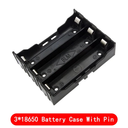 Abs 18650 Power Bank Gevallen 1X 2X 3X 4X 18650 Batterij Houder Opbergdoos Geval 1 2 3 4 Slot batterijen Container Met Harde Pin