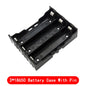 Abs 18650 Power Bank Gevallen 1X 2X 3X 4X 18650 Batterij Houder Opbergdoos Geval 1 2 3 4 Slot batterijen Container Met Harde Pin