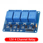 5v 12v 1 2 4 6 8 way relay module for arduino 1 2 4 6 8 channel relay module with optocoupler Relay Output In stock