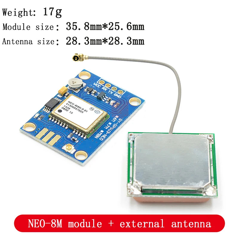 GPS module micro USB NEO-6M NEO-7M NEO-8M satellite positioning 51 single-chip for Arduino STM32 routines