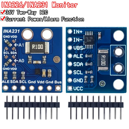 226 INA226 INA231 IIC interface Bi-directional current/power monitoring sensor module