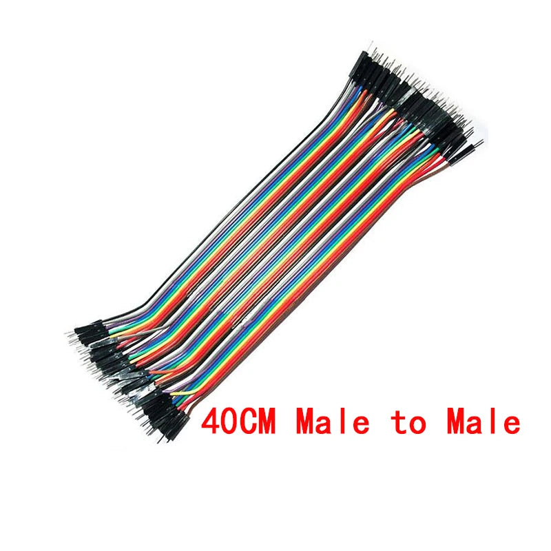 Dupont Line 40P 10cm/15cm/40cm Male to Male + Female to Male and Female to Female Jumper Wire Dupont Cable for arduino DIY KIT