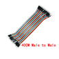 Dupont Line 40P 10cm/15cm/40cm Male to Male + Female to Male and Female to Female Jumper Wire Dupont Cable for arduino DIY KIT