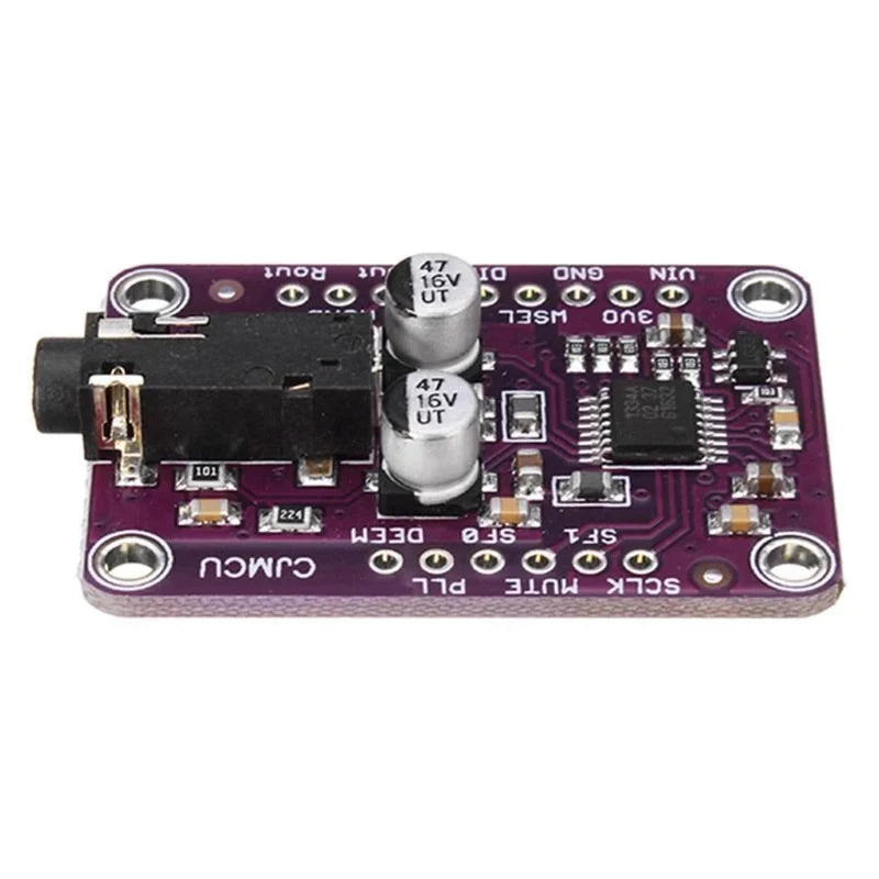 DAC Module 1334 UDA1334A I2S DAC Audio Stereo Decoder Module Board For Arduino 3.3V - 5V