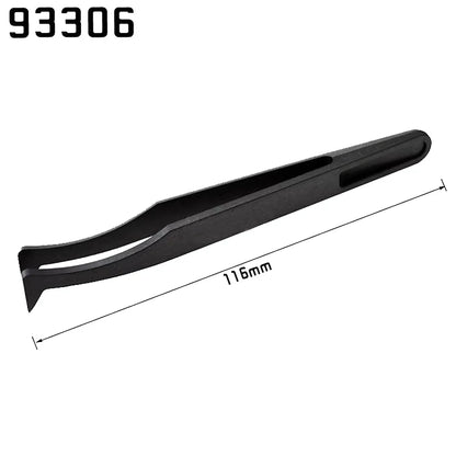 6pcs Anti-static Electronic Tweezers Kit ESD Plastic Forceps PCB Repair Hand Tools Set